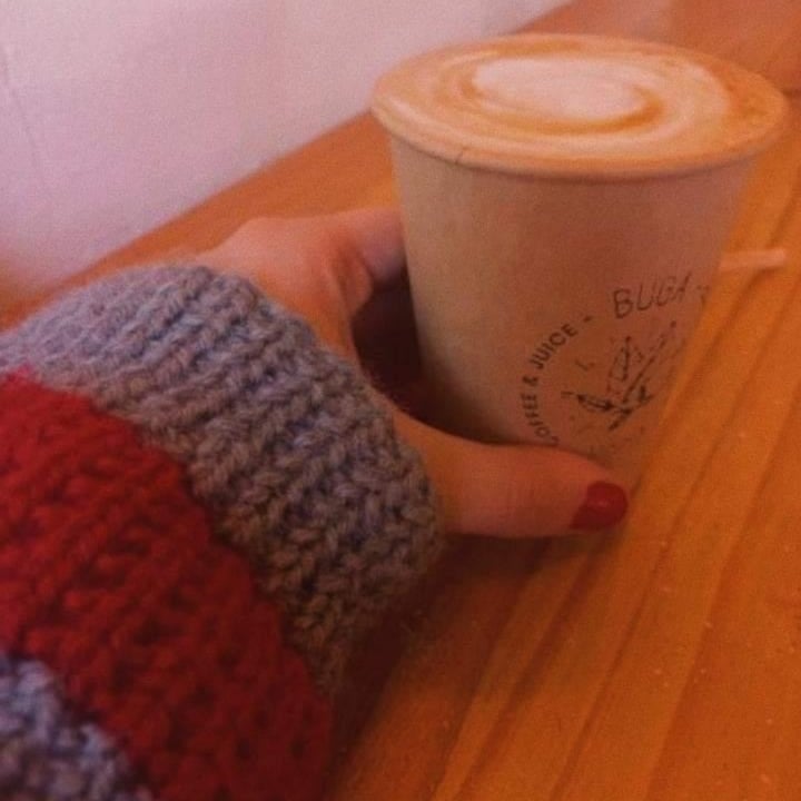 review photo of Buga Coffee Latte con leche de almendras ☕ shared by @harrita-exe on 12 Apr 2022 - review