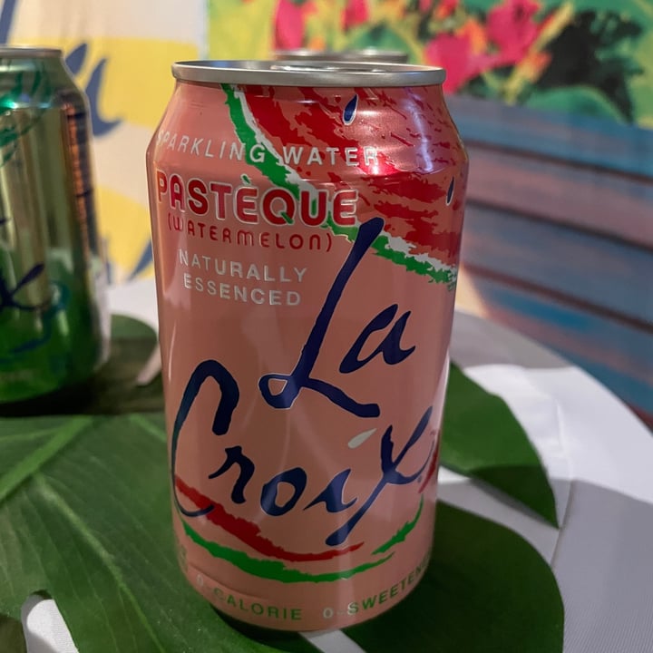 photo of La Croix Watermelon sparkling water shared by @karenasp on  28 Sep 2021 - review