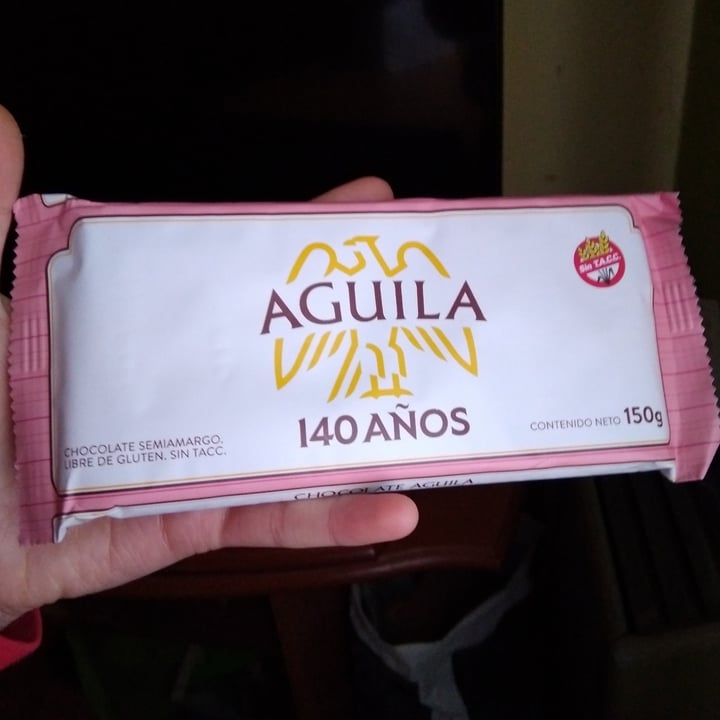 photo of Aguila Chocolate amargo shared by @veganinrecovery on  16 Apr 2022 - review