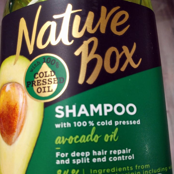 photo of Nature Box Beauty Shampoo with 100% Cold Pressed Avocado Oil shared by @walkabout-veg on  21 Nov 2021 - review