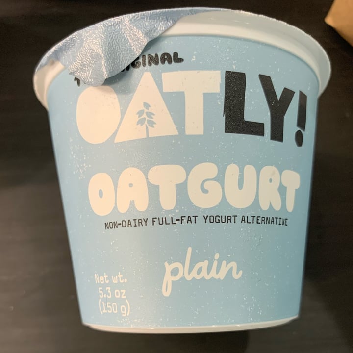 photo of Oatly Oatgurt Plain shared by @allhess on  27 Aug 2022 - review