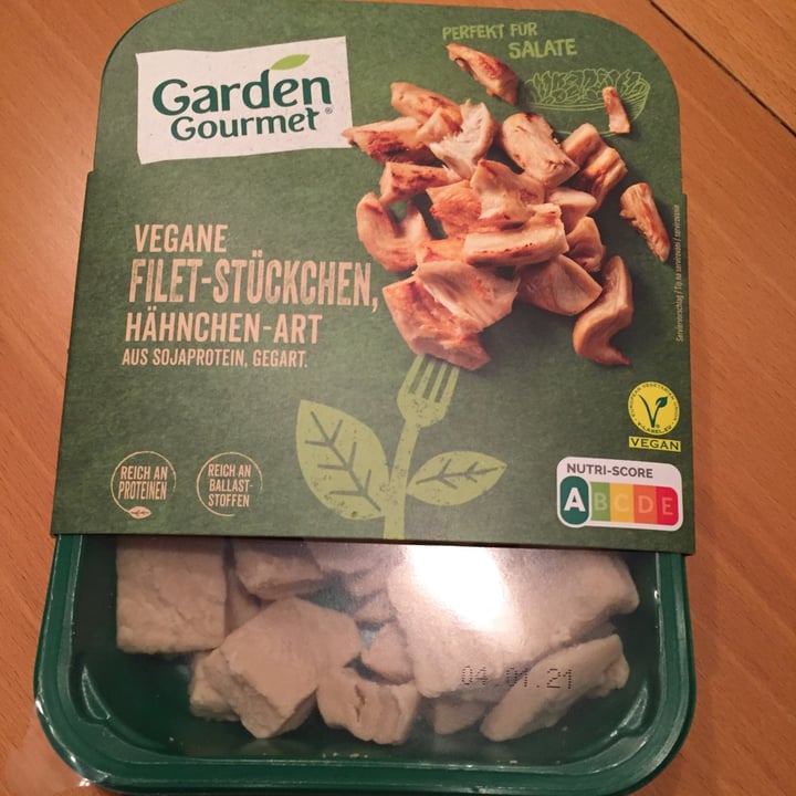 photo of Garden Gourmet Vegane Filet Stückchen, Hähnchen Art shared by @duygu on  28 Dec 2020 - review