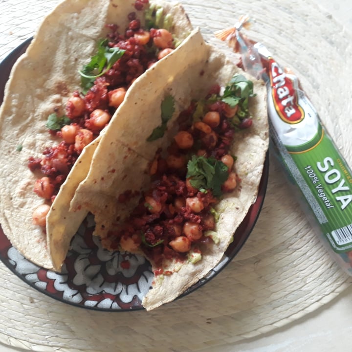 photo of La Chata Chorizo de soya shared by @msierra on  09 Apr 2021 - review