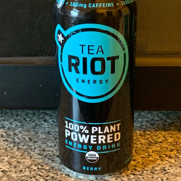 photo of Tea Riot Tea Riot Energy Drink Berry Flavor shared by @pablovegano on  23 Jun 2021 - review