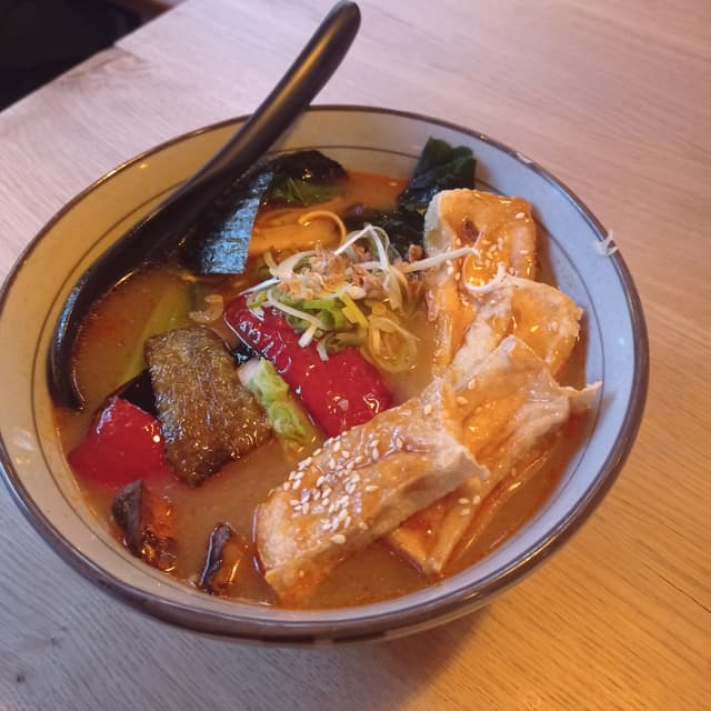 Photo of the dish “Spicy Veggie Tofu Miso Ramen R15”