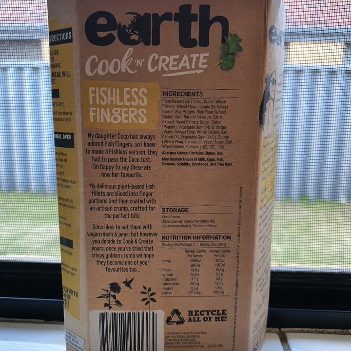 review photo of Earth Cook n Create Fishless Fingers shared by @sharneejade on 09 May 2021 - review