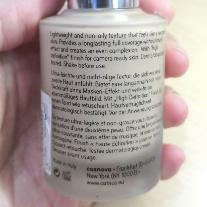 photo of Catrice Cosmetics Hd liquid coverage shared by @carachew on  15 Sep 2020 - review