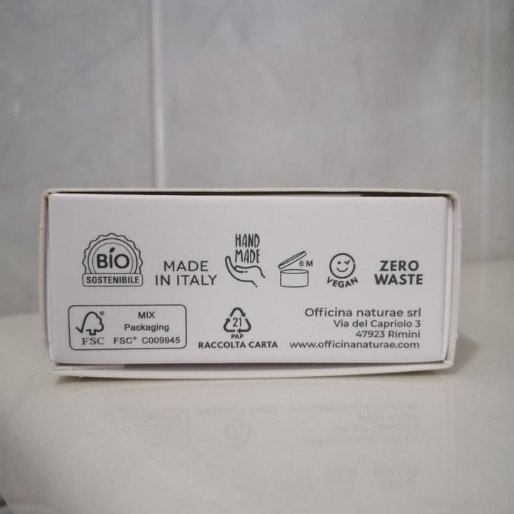 review photo of Officina naturae Shampoo Solido Nutriente e Protettivo shared by @valevalentina on 01 Oct 2022 - review