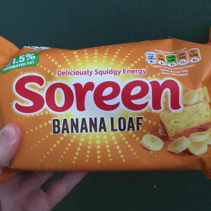 photo of Soreen Banana Loaf Bar shared by @beckydied on  26 May 2020 - review