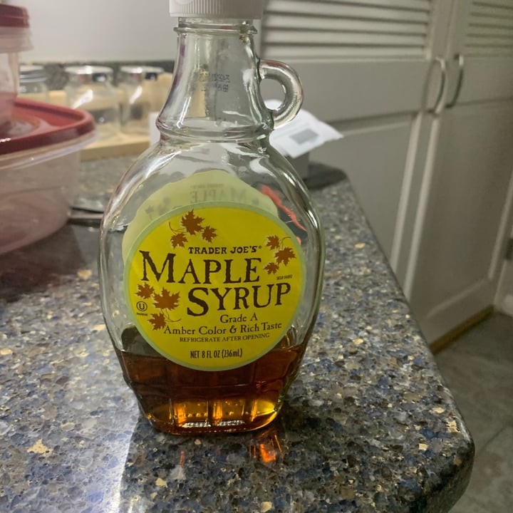 review photo of Trader Joe's Maple Syrup shared by @carroll2 on 31 Dec 2020 - review