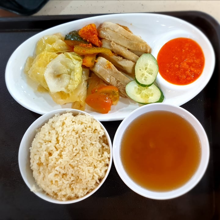review photo of Chee Wei Vegetarian Chicken Rice shared by @thesingaporevegan on 20 Feb 2021 - review