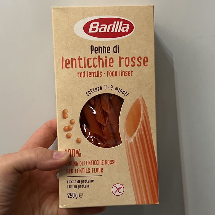 photo of Barilla Penne di lenticchie rosse shared by @tedina on  04 Apr 2022 - review