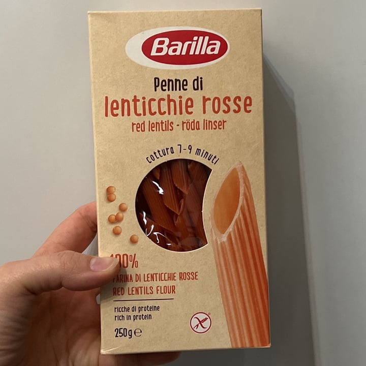 review photo of Barilla Penne di lenticchie rosse shared by @tedina on 04 Apr 2022 - review