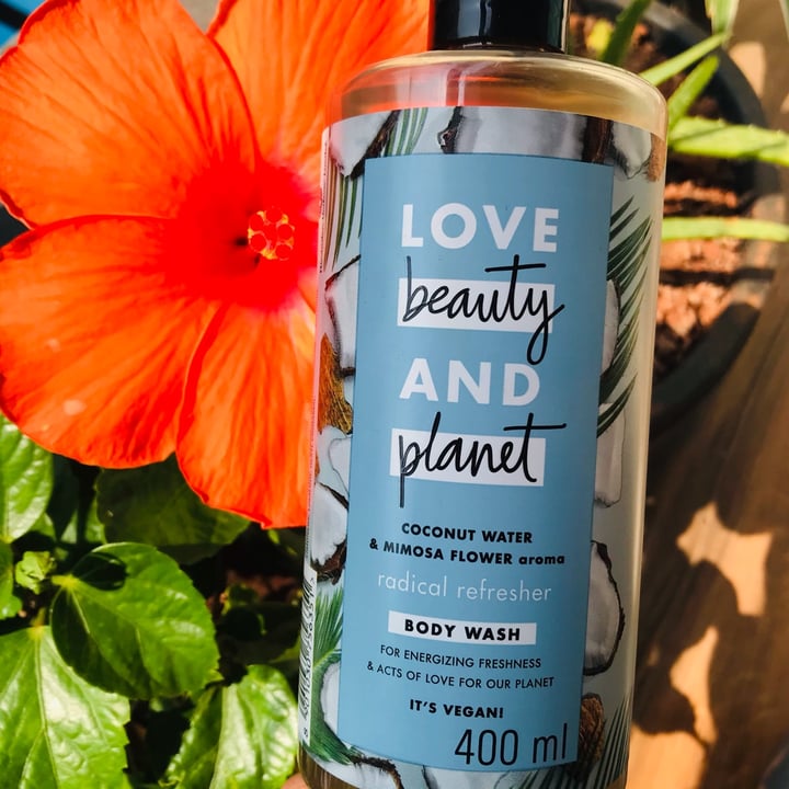 photo of Love Beauty and Planet Coconut Water & Mimosa Flower Body Wash shared by @veganniran on  27 Oct 2021 - review