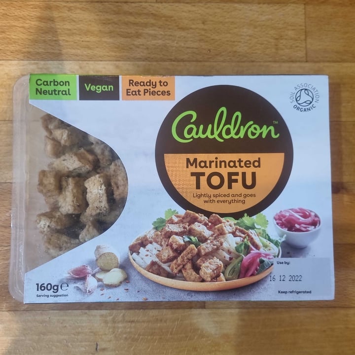 photo of Cauldron Organic Marinated Tofu shared by @gretekotryna on  14 Nov 2022 - review