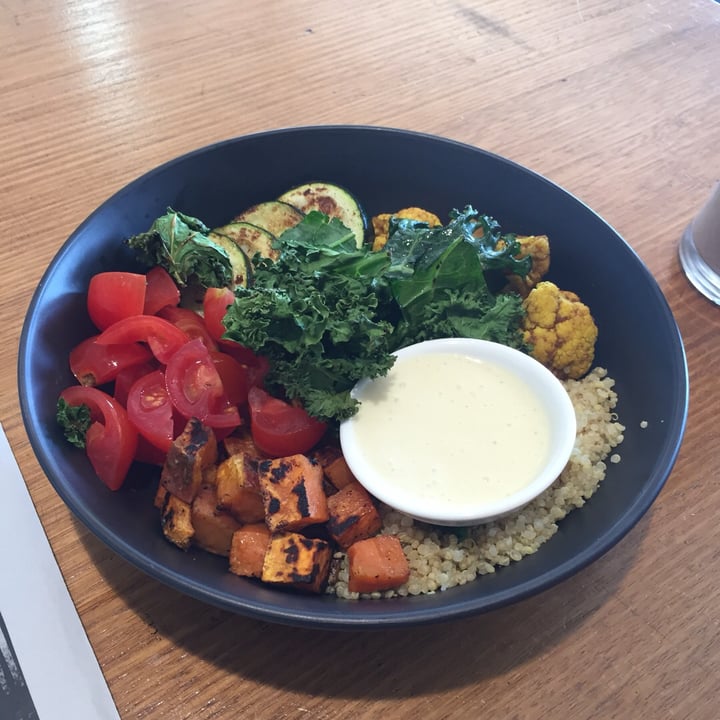 review photo of Health Freak Cafe Applecross Turmeric Roasted Cauliflower Bowl shared by @debzeedoo on 27 Dec 2019 - review