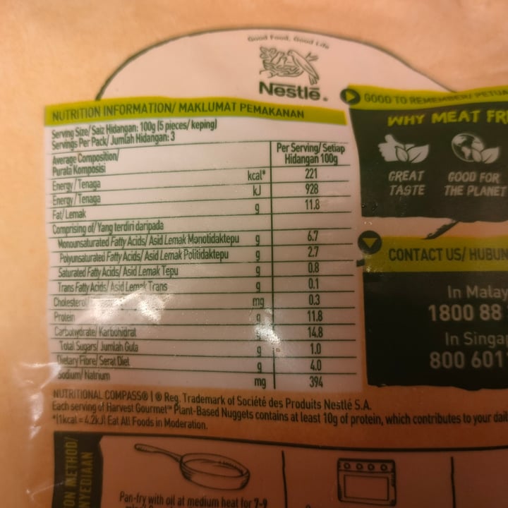 review photo of Harvest Gourmet Plant-Based Nuggets shared by @elej91 on 08 Jul 2022 - review