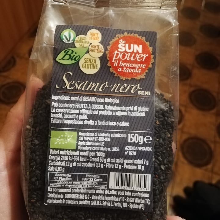 review photo of The Sun Power Sesamo Nero shared by @solebioshop on 03 Oct 2022 - review