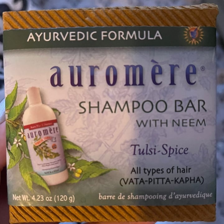photo of Auromère Tulsi Spice Shampoo Bar with Neem shared by @dbergamo on  08 May 2022 - review