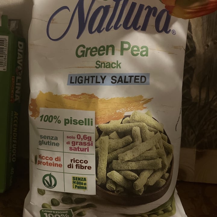 photo of Nattura Green Pea Snack Lightly Salted shared by @francialberti1998 on  05 Dec 2022 - review