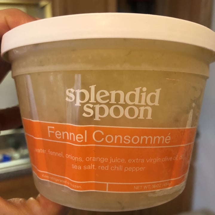 photo of Splendid Spoon Fennel Consomme shared by @micheleferrara on  11 Nov 2020 - review