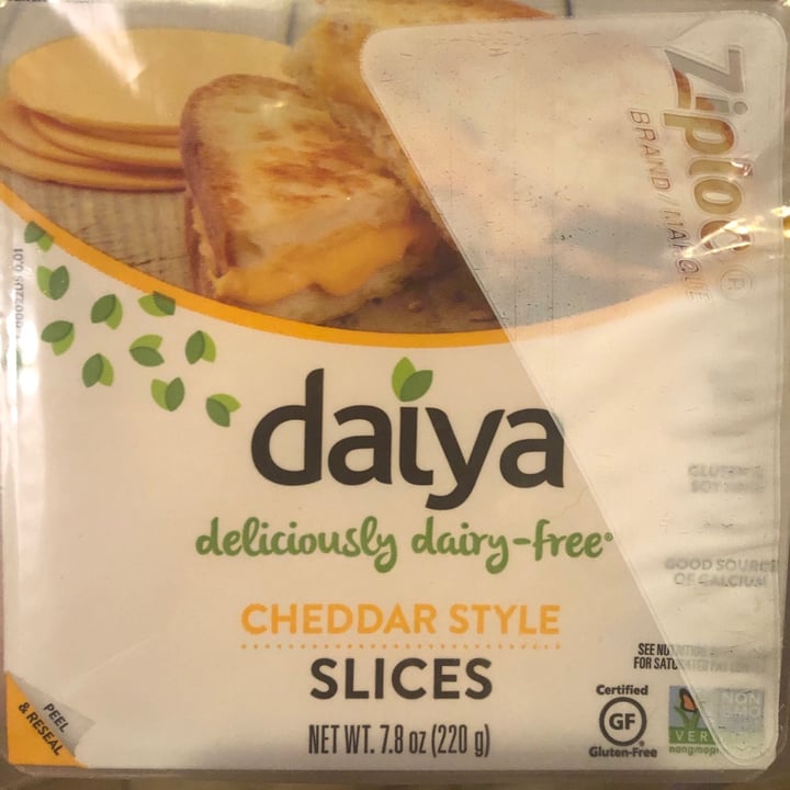 photo of Daiya Cheddar Style Slices shared by @maddycakkes on  15 Jun 2020 - review