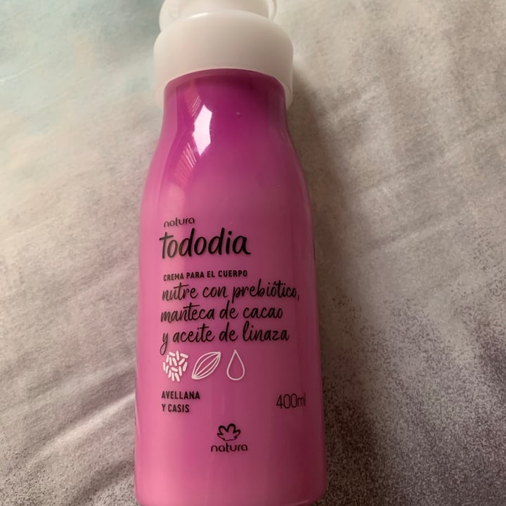 photo of Natura Crema corporal tododia- avellana y casis shared by @nancy on  12 Mar 2021 - review