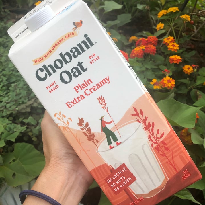 photo of Chobani Oat Milk - Plain Extra Creamy shared by @bandita on  10 Oct 2021 - review