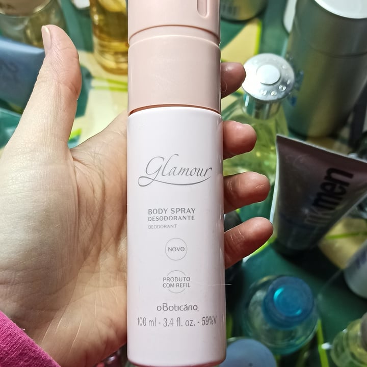 photo of O Boticário Glamour Body Spray Desodorante shared by @elisaboari on  21 Jun 2022 - review