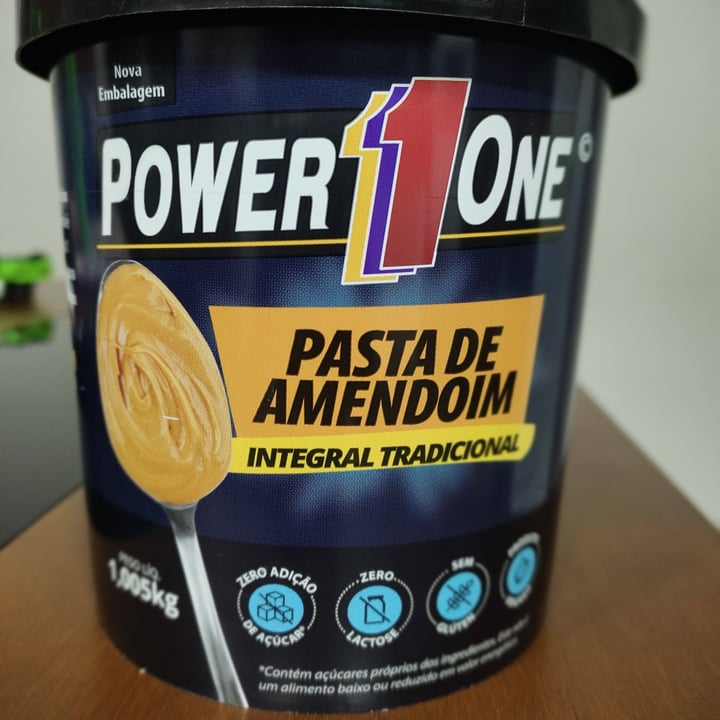 photo of Power One Pasta De Amendoim shared by @msibele on  30 May 2022 - review