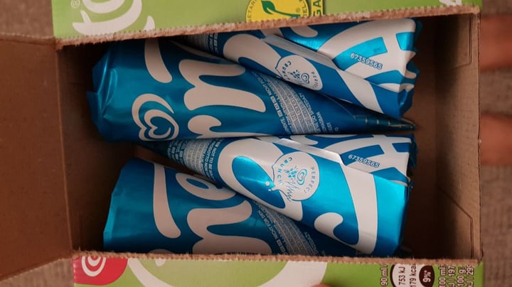 photo of Cornetto Cornetto Dairy Free shared by @vegancybele on  12 Mar 2020 - review