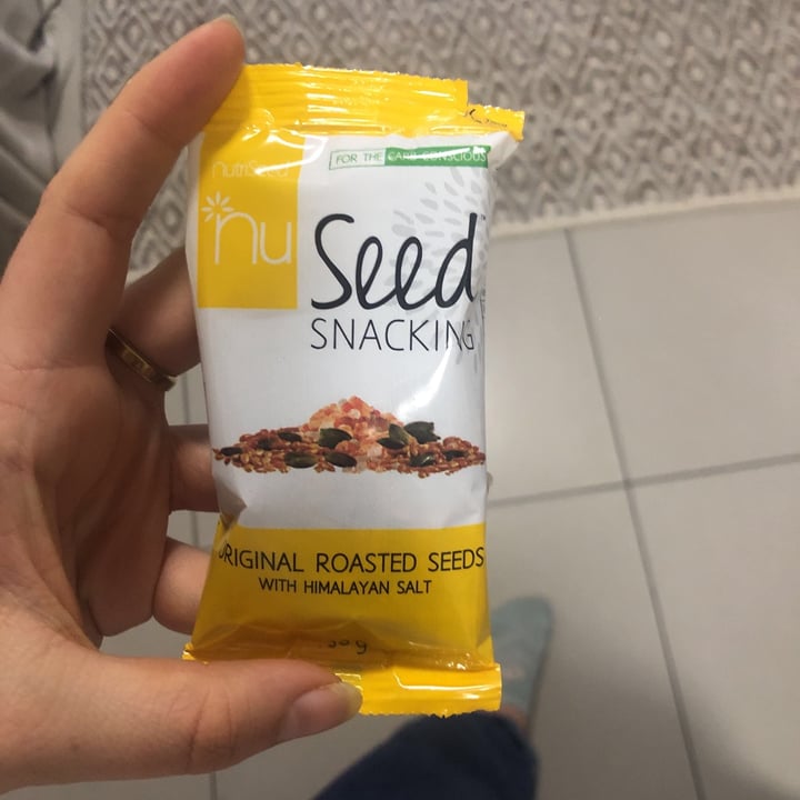 photo of Nutriseed Original roasted seeds with Himalayan sea salt shared by @brookballard on  06 Oct 2020 - review