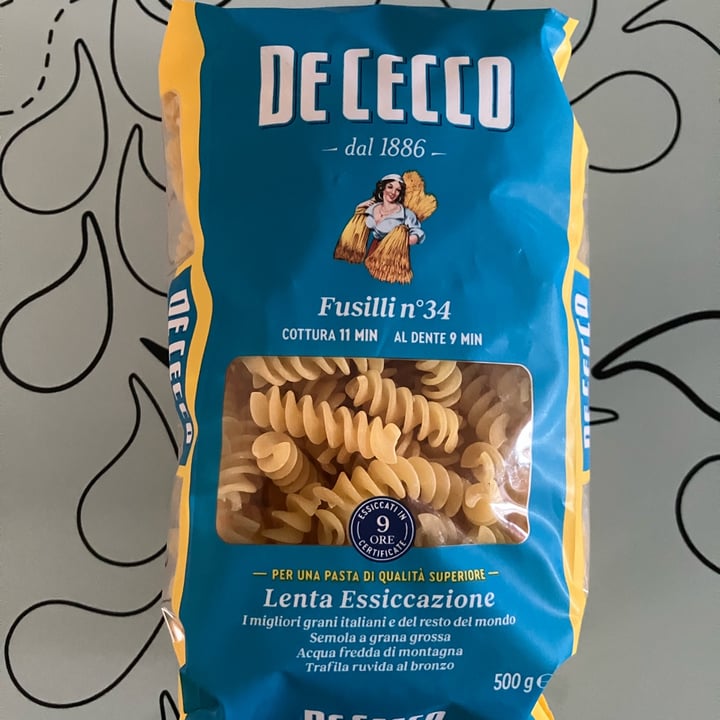 photo of De cecco Fusilli nr 34 shared by @ginkopaperina on  10 Jun 2022 - review