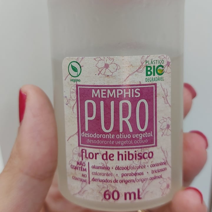 review photo of Memphis puro Desodorante shared by @luaquaranta on 07 Jul 2021 - review
