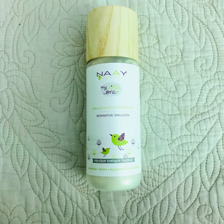 review photo of Naáy Botanicals Emulsión Recuperadora shared by @negritavegana on 26 Apr 2021 - review