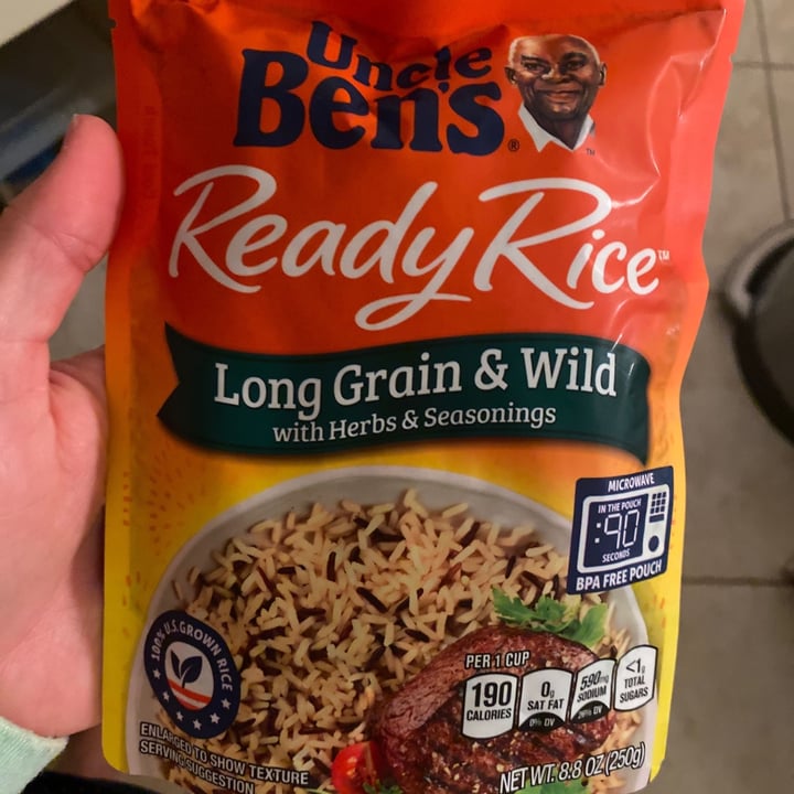 review photo of Uncle Ben's Long Grain And Wild Rice shared by @laurenbarr on 29 Apr 2020 - review