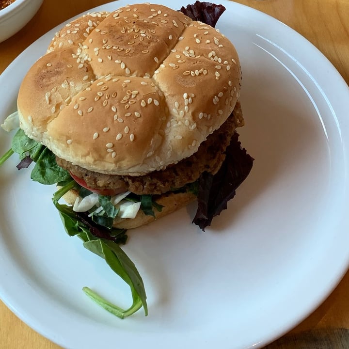 photo of Green New American Vegetarian Classic Burger shared by @nicolealbritton on  05 Jun 2021 - review