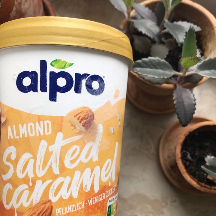 photo of Alpro Almond Salted Caramel Ice Cream shared by @heartshpdbox on  29 Jun 2021 - review