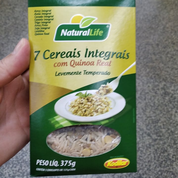 photo of NaturalLife Arroz integral 7 grãos shared by @jackezani on  07 Aug 2022 - review