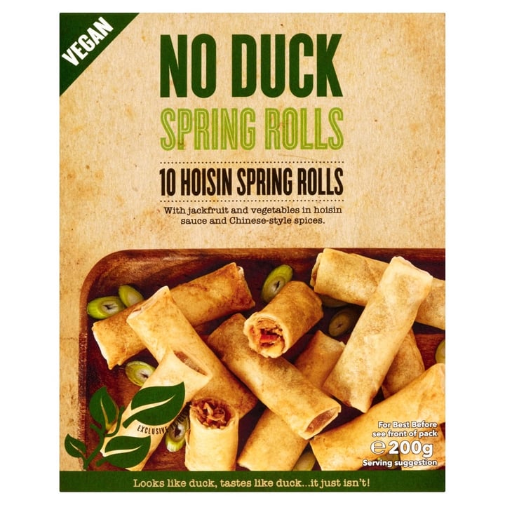 photo of Iceland Foods no duck spring rolls shared by @heids953 on  06 Jan 2020 - review