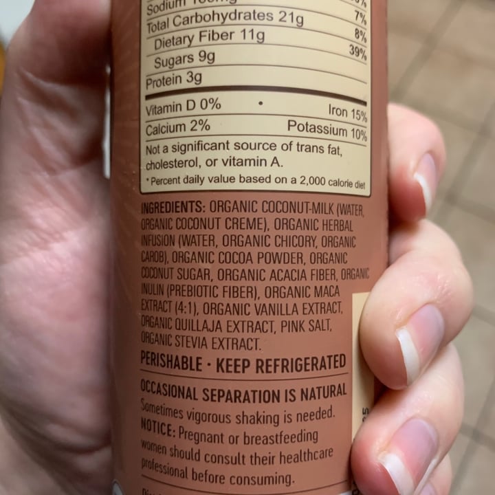 review photo of REBBL Maca Mocha shared by @witchyvegan on 05 Jan 2020 - review