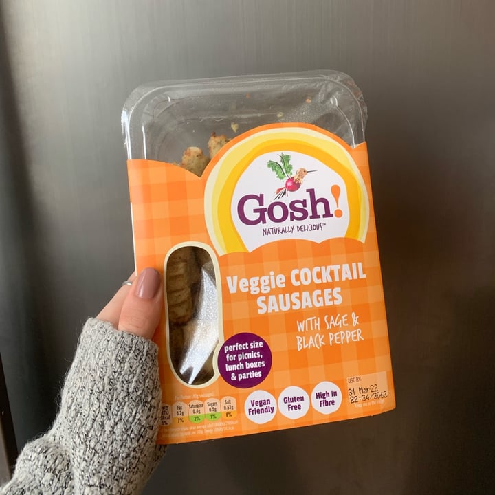 photo of Gosh! Cocktail Sausages shared by @doped on  21 Mar 2022 - review