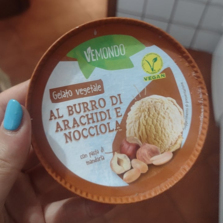 photo of Vemondo gelato vegetale burro d'arachidi e nocciola shared by @anahitasazesh on  19 Jun 2022 - review