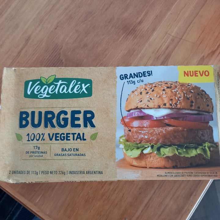 review photo of Vegetalex Burger 100% Vegetal shared by @solemr on 31 Dec 2021 - review