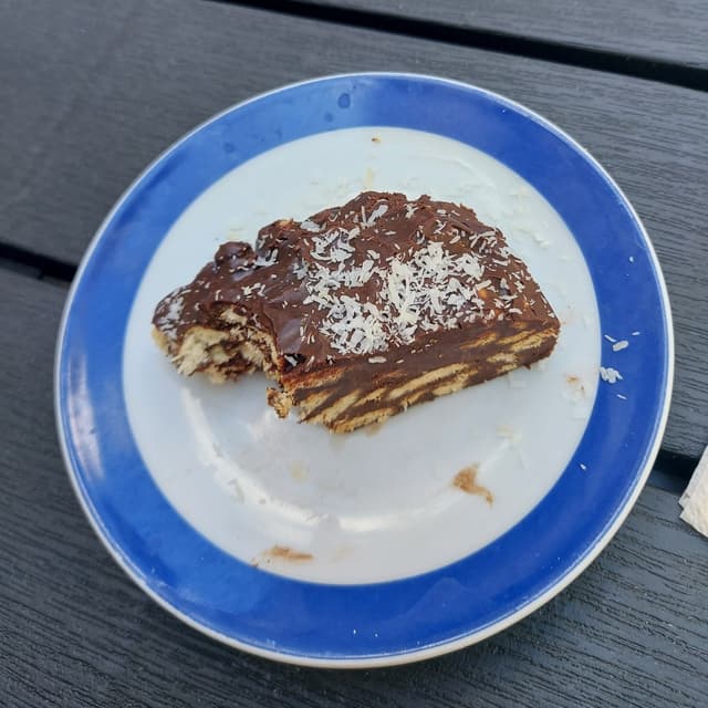 Photo of the dish “salame al cioccolato”