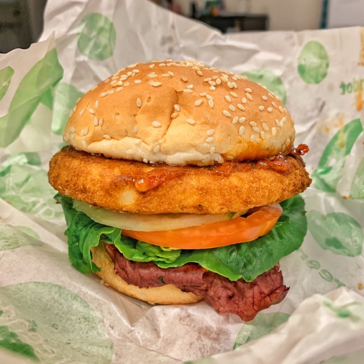 photo of Greendot Northpoint Neptune‘s Catch Spicy Konnyaku Burger (Vegan) shared by @goodvibesonly on  20 Jun 2019 - review