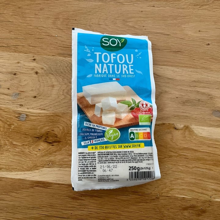 photo of soy Tofou Nature shared by @marbracco on  01 Jun 2022 - review