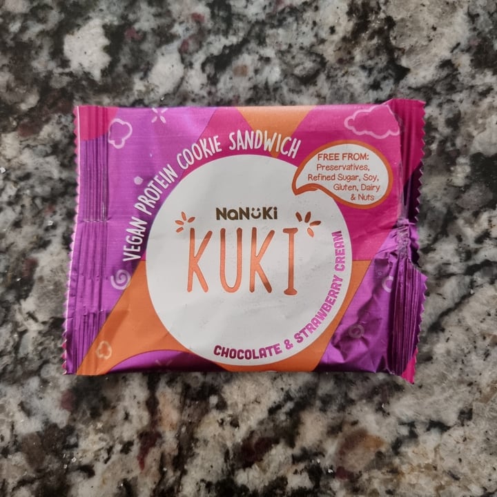 photo of Nanuki Kuki Chocolate and Strawberry Cream shared by @kim-e on  21 Jul 2021 - review