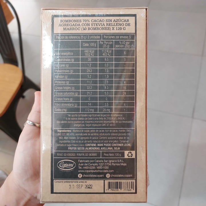 review photo of Copani Bombones De Marroc shared by @valen2002 on 26 Nov 2021 - review