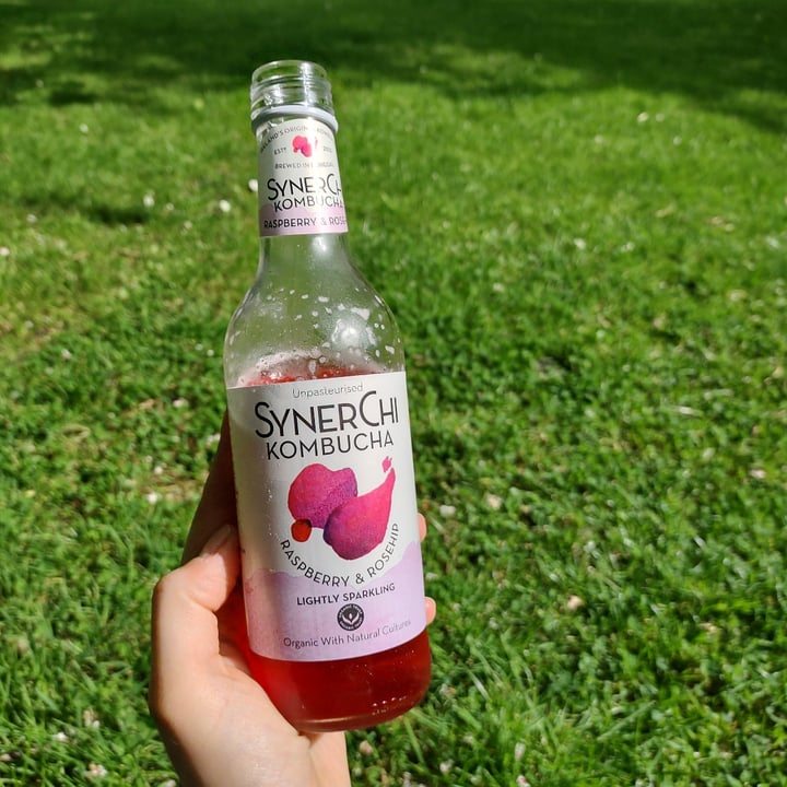 photo of Synerchi Organics Rasberry kombucha shared by @annanever on  09 May 2022 - review